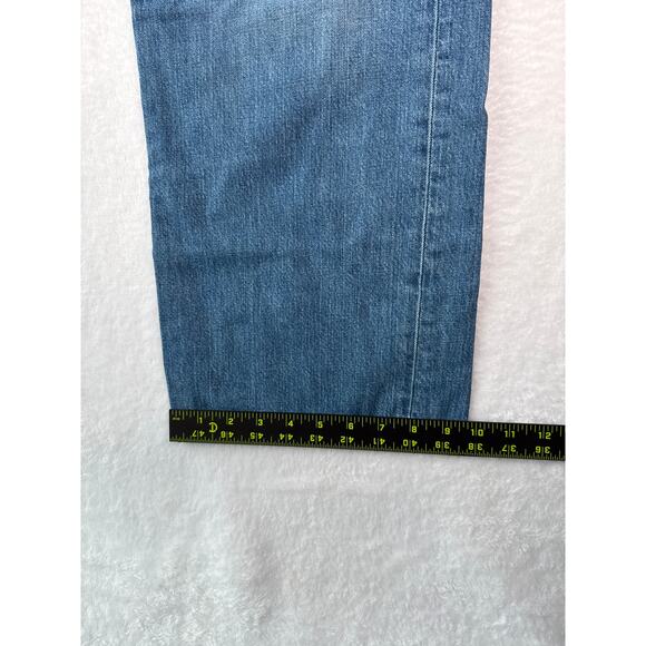 Vintage Lucky Brand Jeans Men 36 Short Length Dungarees Gene Montesano Cotton - Picture 7 of 8